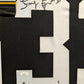 Framed Pittsburgh Steelers John Frenchie Fuqua Autographed Signed Jersey Jsa Coa