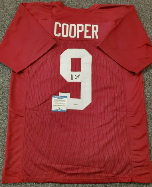 Alabama Crimson Tide Amari Cooper Autographed Signed Jersey Beckett Coa
