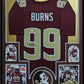 Framed Florida State Seminoles Brian Burns Autographed Jersey Jsa Coa