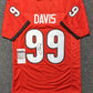 Georgia Bulldogs Jordan Davis Autographed Signed Jersey Jsa Coa