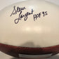 Steve Largent Autographed Signed Inscribe Seattle Seahawks Logo Football Jsa Coa