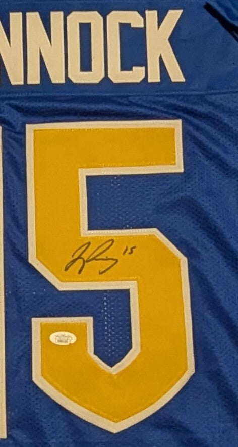 Pitt Panthers Jason Pinnock Autographed Jersey Jsa Coa