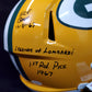 Green Bay Packers Don Horn Signed 4X Insc Full Size Speed Replica Helmet Jsa