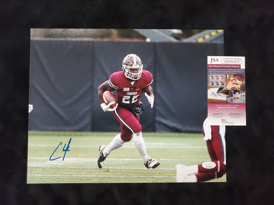 Fordham Rams Chase Edmonds Autographed Signed 11X14 Photo Jsa  Coa