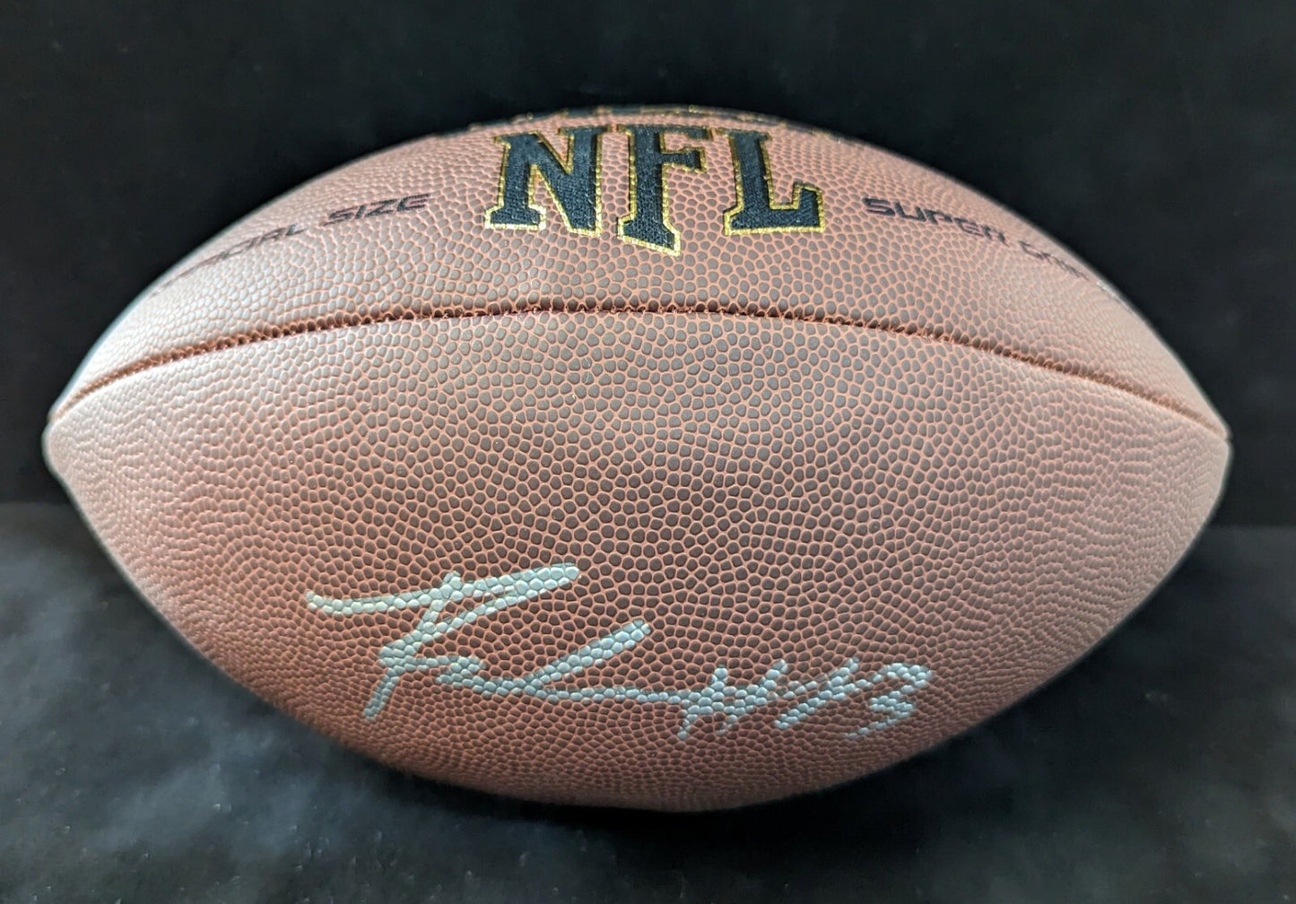 Chicago Bears Roschon Johnson Autographed Signed Football Beckett Holo