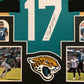 Framed Jacksonville Jaguars Dj Chark Autographed Signed Jersey Bas Coa