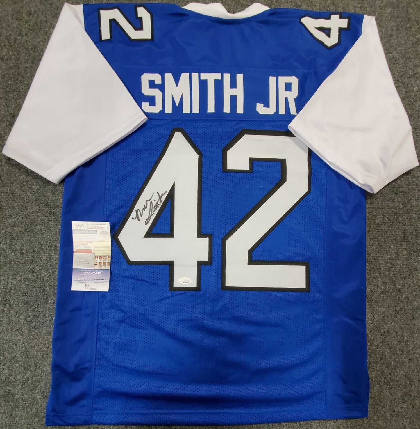 Img Academy Ascenders Nolan Smith Jr Autographed Signed Jersey Jsa Coa