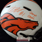 Denver Broncos Kj Hamler Autographed Inscribed Full Sz Lunar Rep Helmet Jsa Coa
