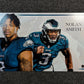 Philadelphia Eagles Nolan Smith Jr Autographed Signed 36X12 Panoramic Beckett