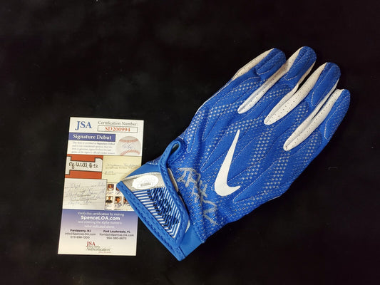 Israel Izzy Abanikanda Autographed Signed Glove