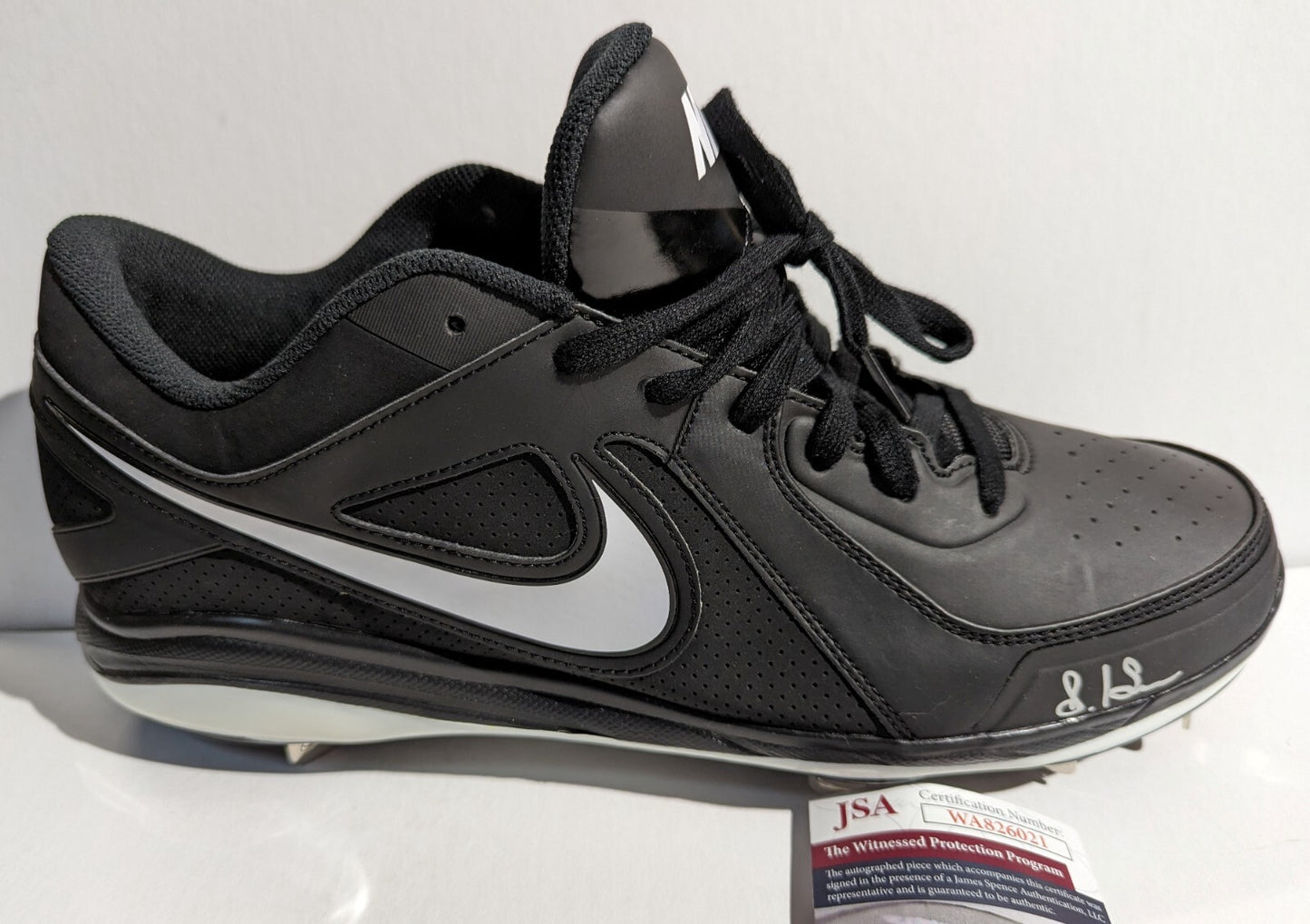 Cleveland Guardians Steven Kwan Autographed Signed Cleat Jsa Coa
