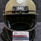 Baltimore Ravens Odafe Oweh Signed Full Size Salute Replica Helmet Jsa Coa