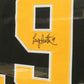 Framed Bryan Trottier Autographed Signed Insc Pittsburgh Penguins Jersey Jsa Coa