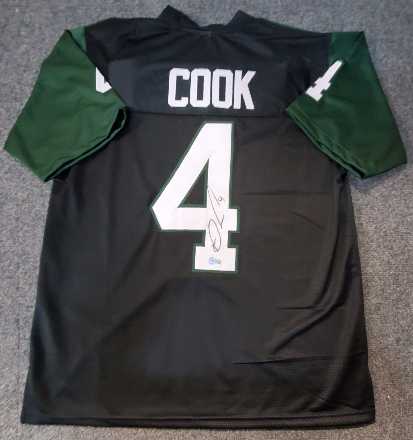 Miami Central Rockets Dalvin Cook Autographed Signed Jersey Beckett Holo