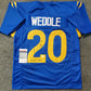 Los Angeles Rams Eric Weddle Autographed Signed Inscribed Jersey Jsa Coa