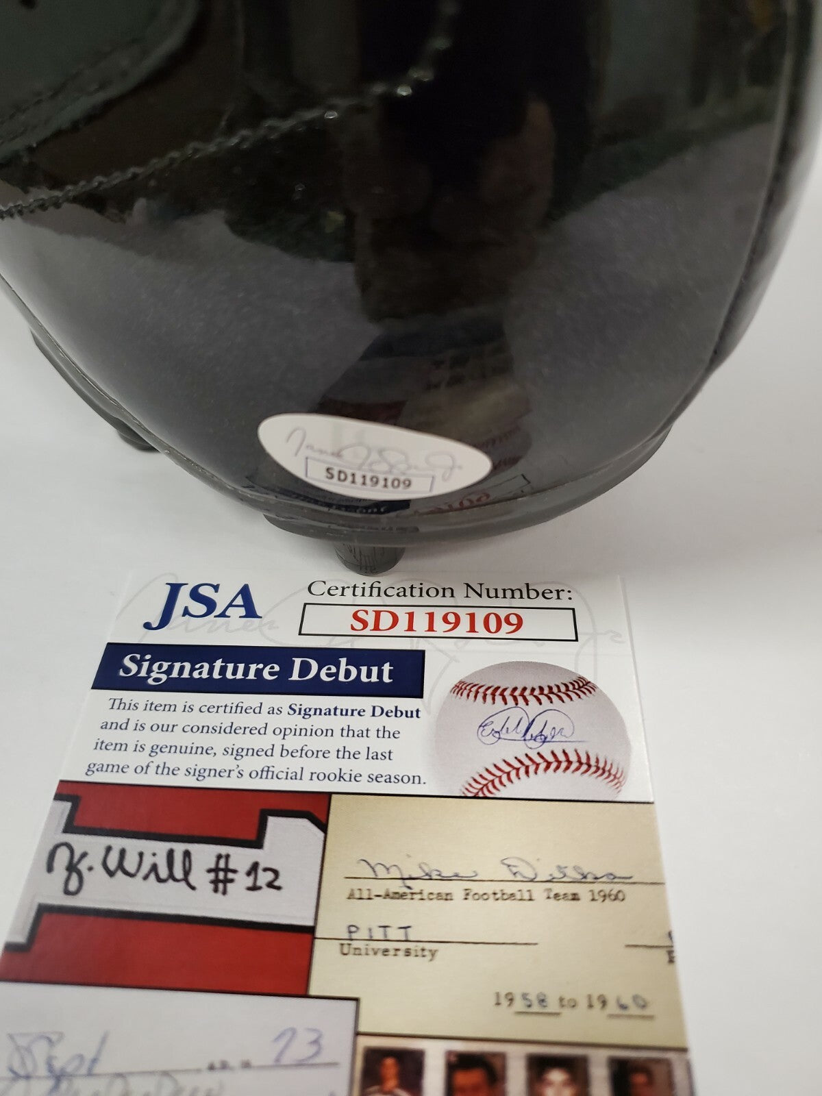 Frank Darby Autographed Signed Adidas Cleat Jsa Coa
