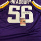 Minnesota Vikings Garrett Bradbury Autographed Signed Jersey Jsa Coa