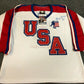 Pat Lafontaine Autographed Signed Usa Hockey Jersey Jsa  Coa