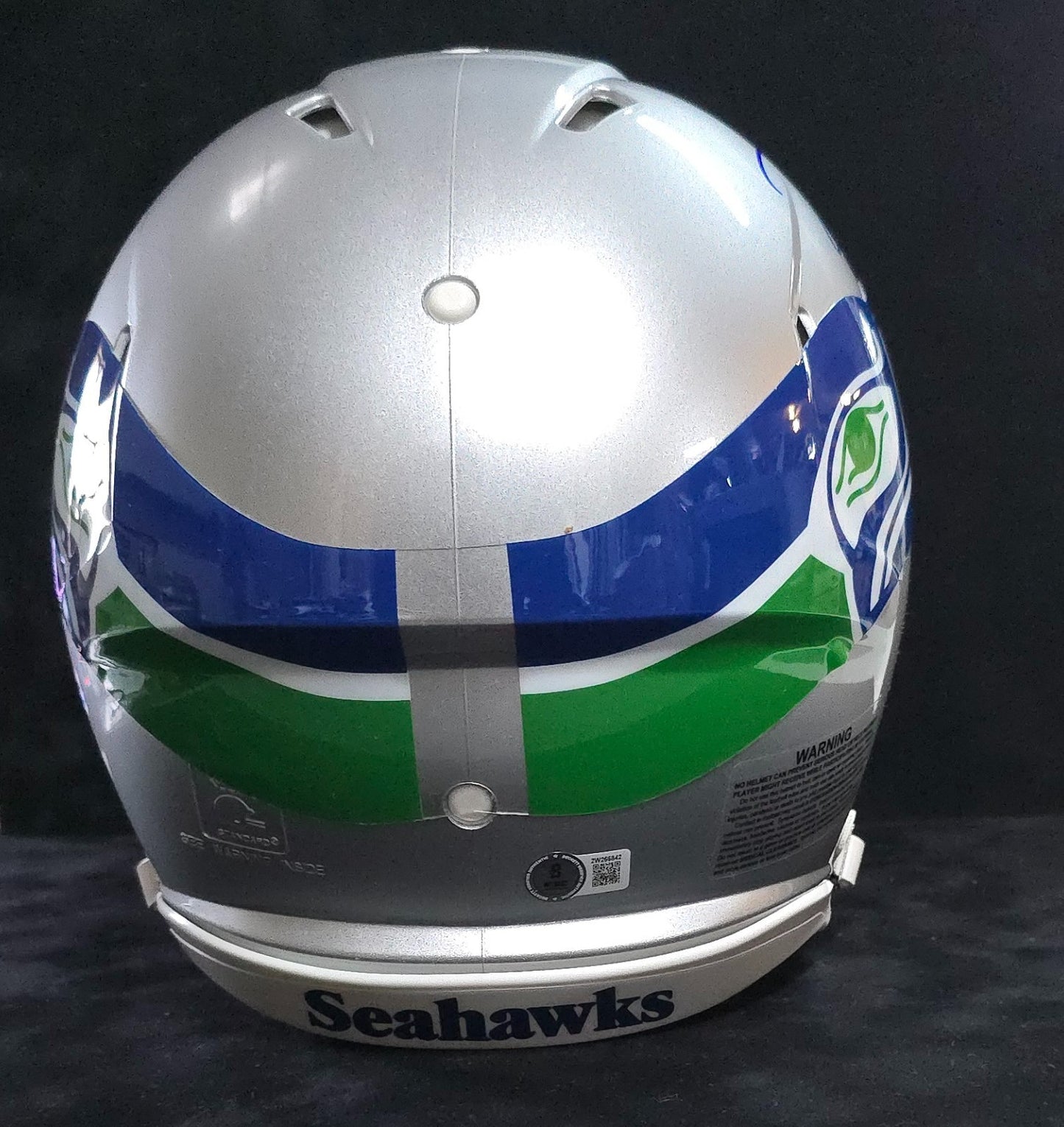 Seattle Seahawks Devon Witherspoon Signed Full Size Speed Authen. T/B Helmet Bas