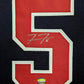 MVP Authentics Framed Atlanta Braves Freddie Freeman Autographed Signed Jersey Lojo Sports Holo 900 sports jersey framing , jersey framing
