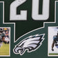 Framed Philadelphia Eagles Brian Dawkins Autographed Signed Jersey Jsa Coa