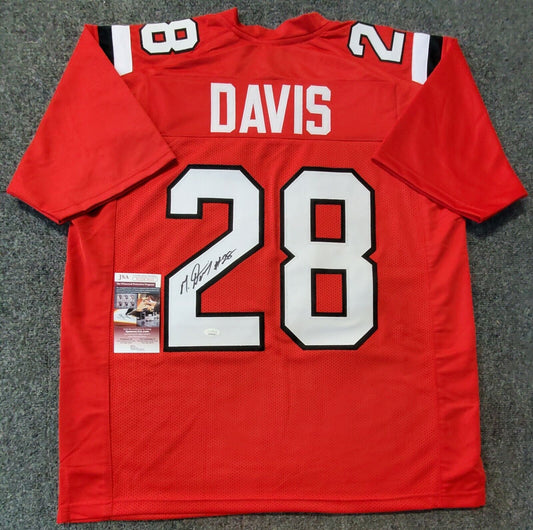 MVP Authentics South Carolina Gamecocks Mike Davis Autographed Signed Jersey Jsa Coa 98.10 sports jersey framing , jersey framing