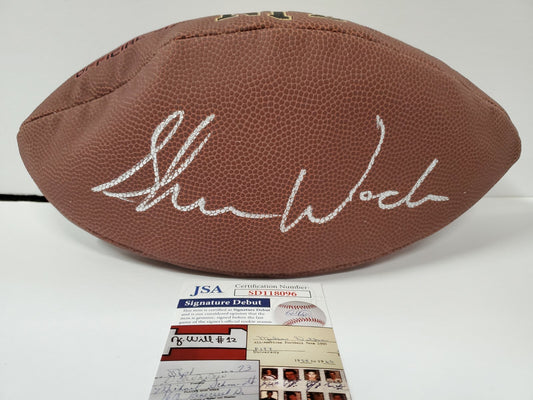 Shaun Wade Autographed Signed Nfl Football Jsa Signature Debut Coa