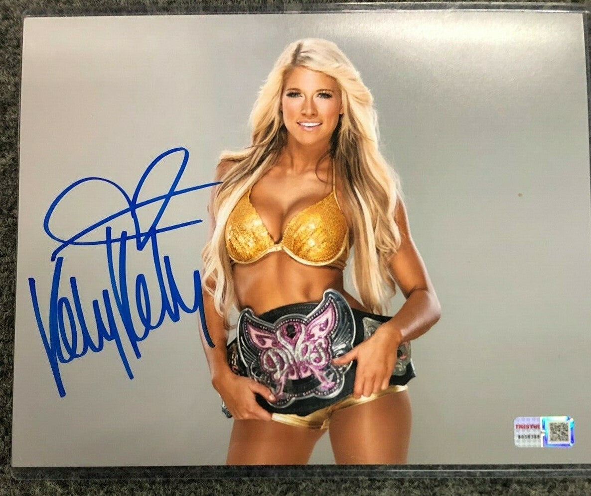 Kelly Kelly Autographed Signed Wwe 8X10 Photo Tristar Holo