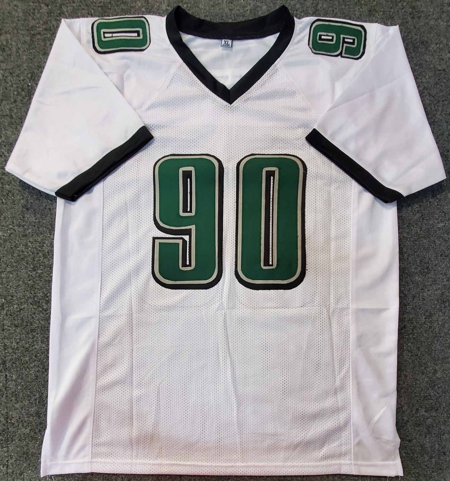 Philadelphia Eagles Jordan Davis Autographed Signed Jersey Jsa Coa