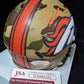 Denver Broncos Pat Surtain Ii Autographed Alt Camo Mini Helmet Jsa Coa