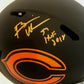 Brian Urlacher Signed Inscribed Bears Full Size Eclipse Replica Helmet Bas Coa