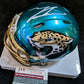 Jacksonville Jaguars Tyson Campbell Signed Flash Mini Helmet Jsa Coa