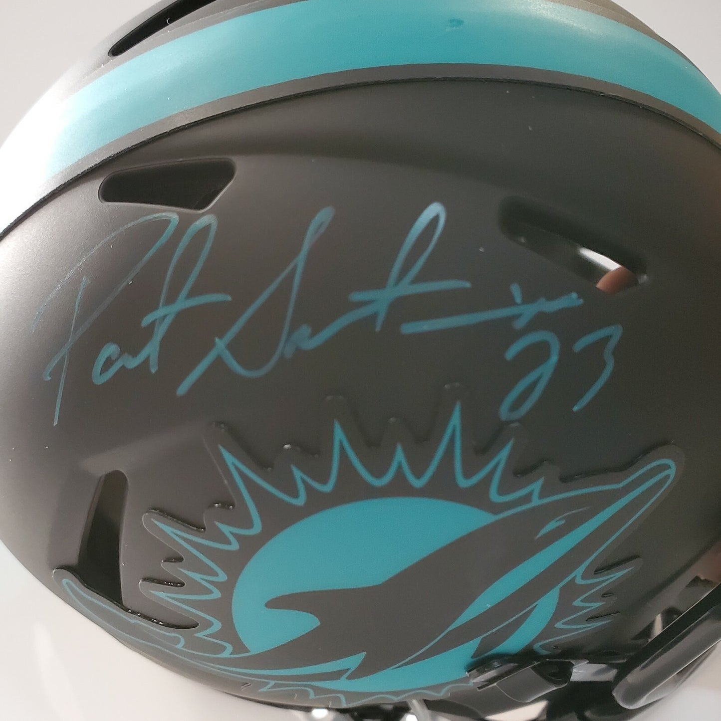 Patrick Surtain Autographed Signed Miami Dolphins Eclipse Mini Helmet Jsa Coa