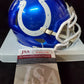 Indianapolis Colts Isaiah Rodgers Autographed Signed Flash Mini Helmet Jsa Coa