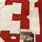 Gerry Cheevers Autographed Signed Inscribed Canada Jersey Jsa Coa