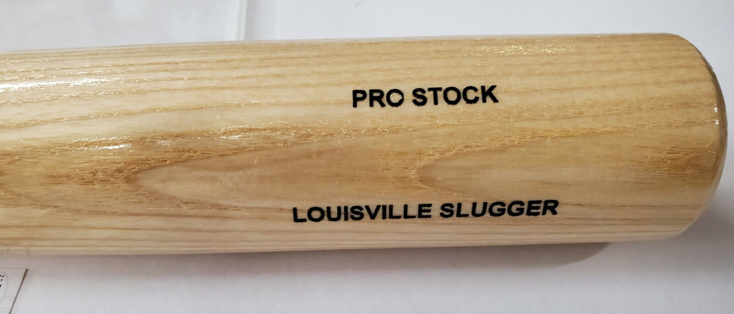 Oswald Peraza Autographed Signed Baseball Bat Jsa Coa