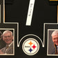 Framed Dan Rooney Autographed Signed Pittsburgh Steelers Jersey Jsa Coa