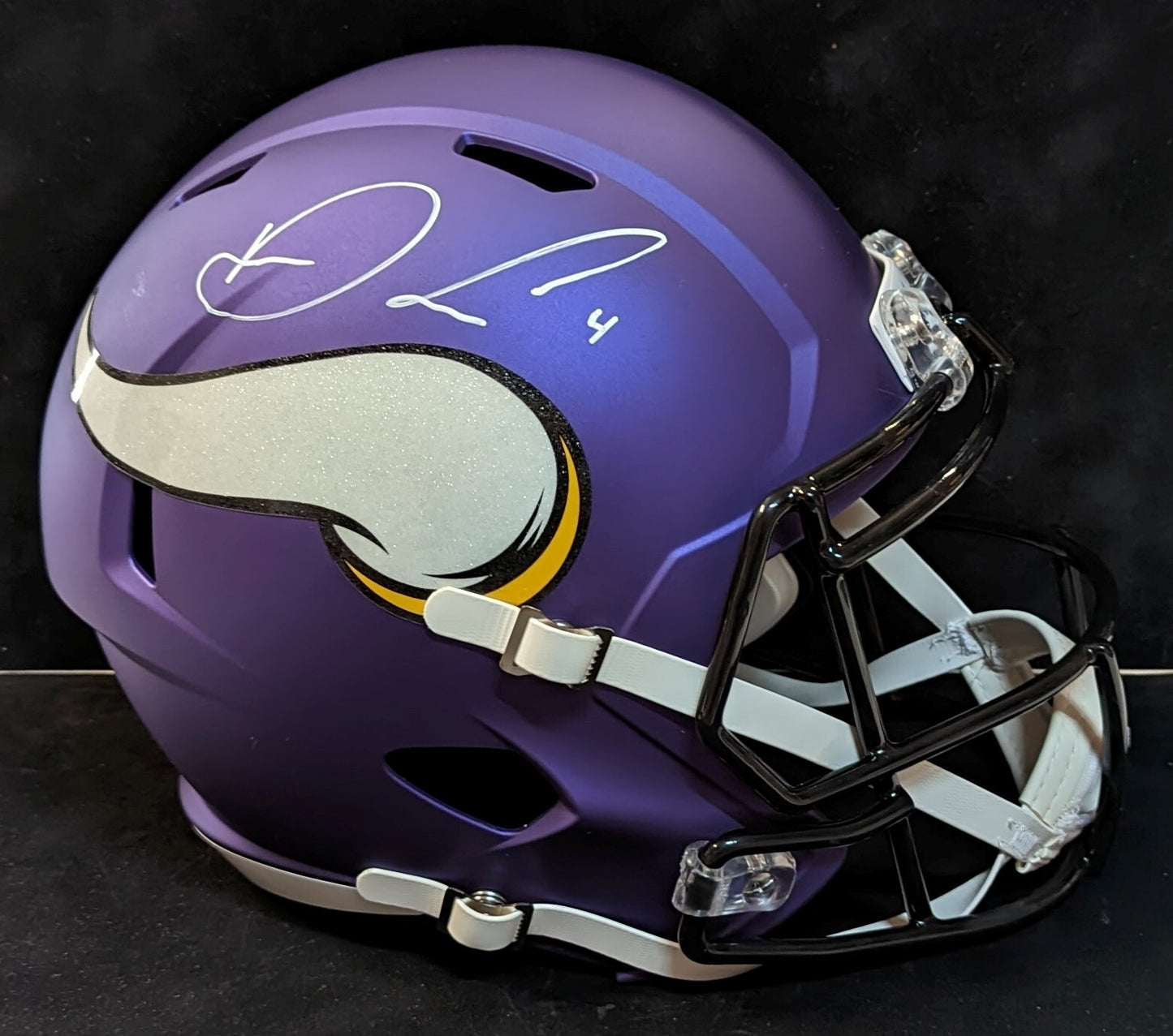Minnesota Vikings Dalvin Cook Signed Full Size Speed Replica Helmet Jsa Coa