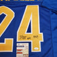 Pitt Panthers Phil Campbell Iii Signed Inscribed "H2p!" Jersey Jsa Coa