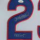 Framed Chicago Cubs Ryne Sandberg Autographed Inscribed Jersey Jsa Coa