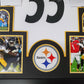 Framed Pittsburgh Steelers Devin Bush Autographed Signed Jersey Jsa Coa
