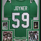 Framed Philadelphia Eagles Seth Joyner Autographed Signed Jersey Beckett  Holo