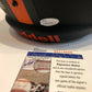 Greg Rousseau Signed Miami Hurricanes Full Size Eclipse Replica Helmet Jsa Coa