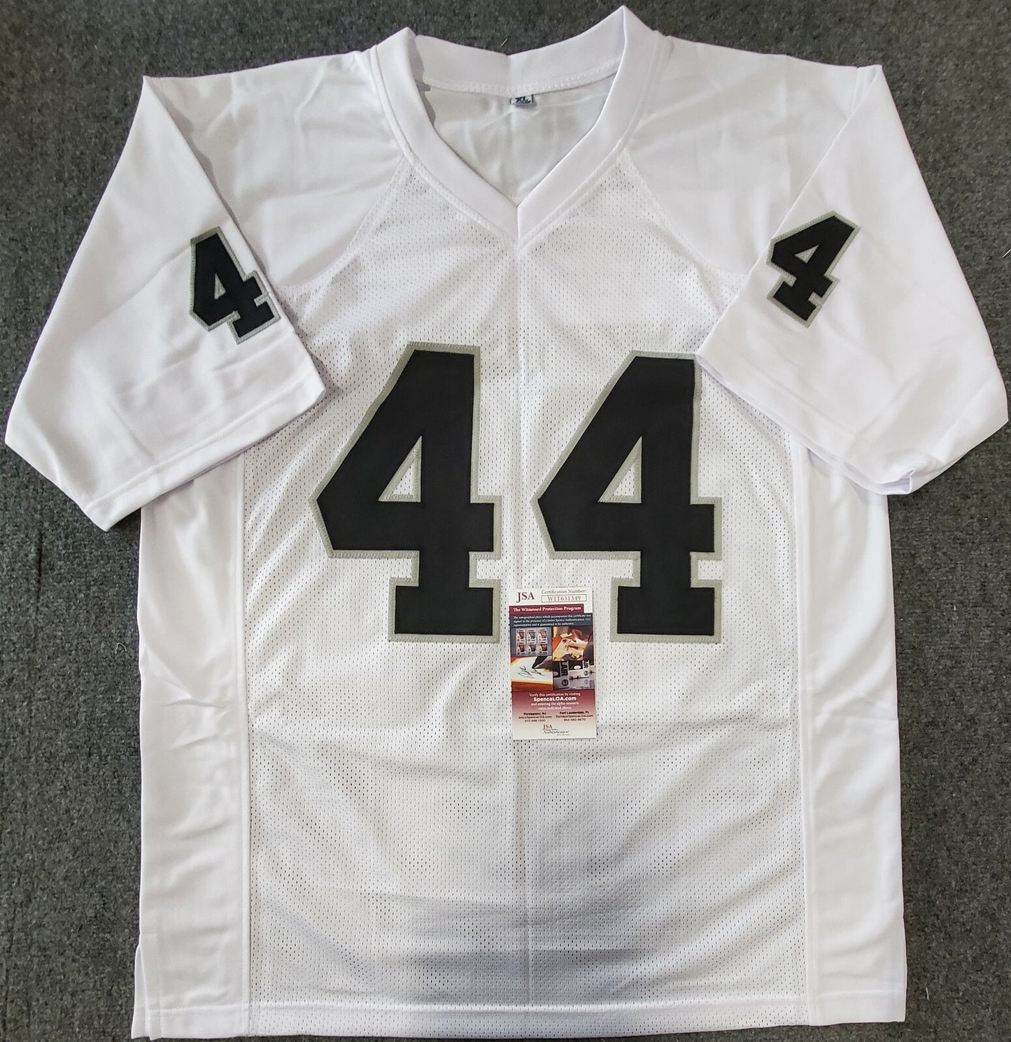 Las Vegas Raiders Nick Kwiatkoski Autographed Jersey Jsa Coa