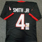 Georgia Bulldogs Nolan Smith Jr Autographed Signed Jersey Jsa Coa