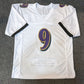 MVP Authentics Baltimore Ravens Justin Tucker Autographed Signed Stat Jersey Jsa Coa 108 sports jersey framing , jersey framing