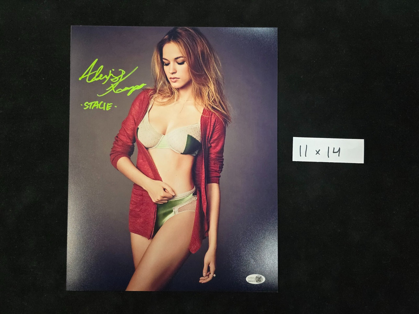 Alexis Knapp Signed / Autographed 11X14 Pitch Perfect Stacie Photo Jsa