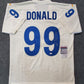 Los Angeles Rams Aaron Donald Autographed Signed Jersey Jsa Coa