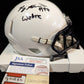 Penn State Nittany Lions Pj Mustipher Autographed Signed Mini Helmet Jsa Coa