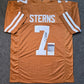 Texas Longhorns Caden Sterns Signed Autographed Jersey Jsa Coa